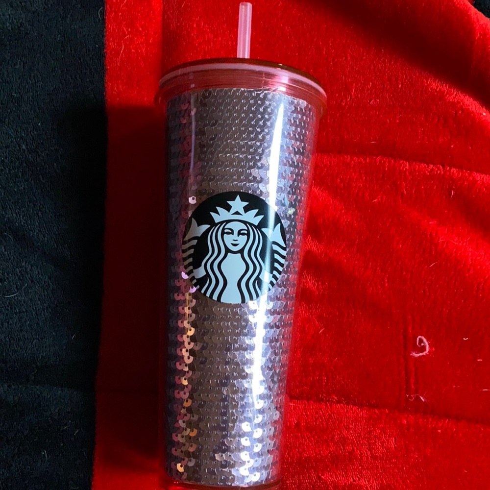 Starbucks Pink Sequence Venti Cup